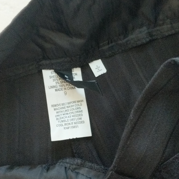 Heart Soul size 9 Juniors black dress capris - Picture 3 of 5